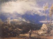 Christian Descending into the Valley of Humiliation, Samuel Palmer
